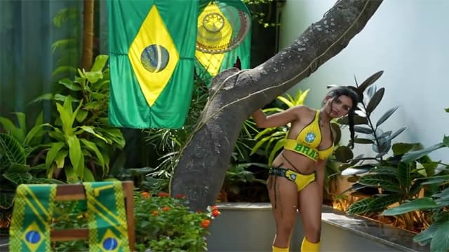 Resmi Nair as Brazil Cheer Girls Her Nipple Outdoor Hard Fucked Video Leaked